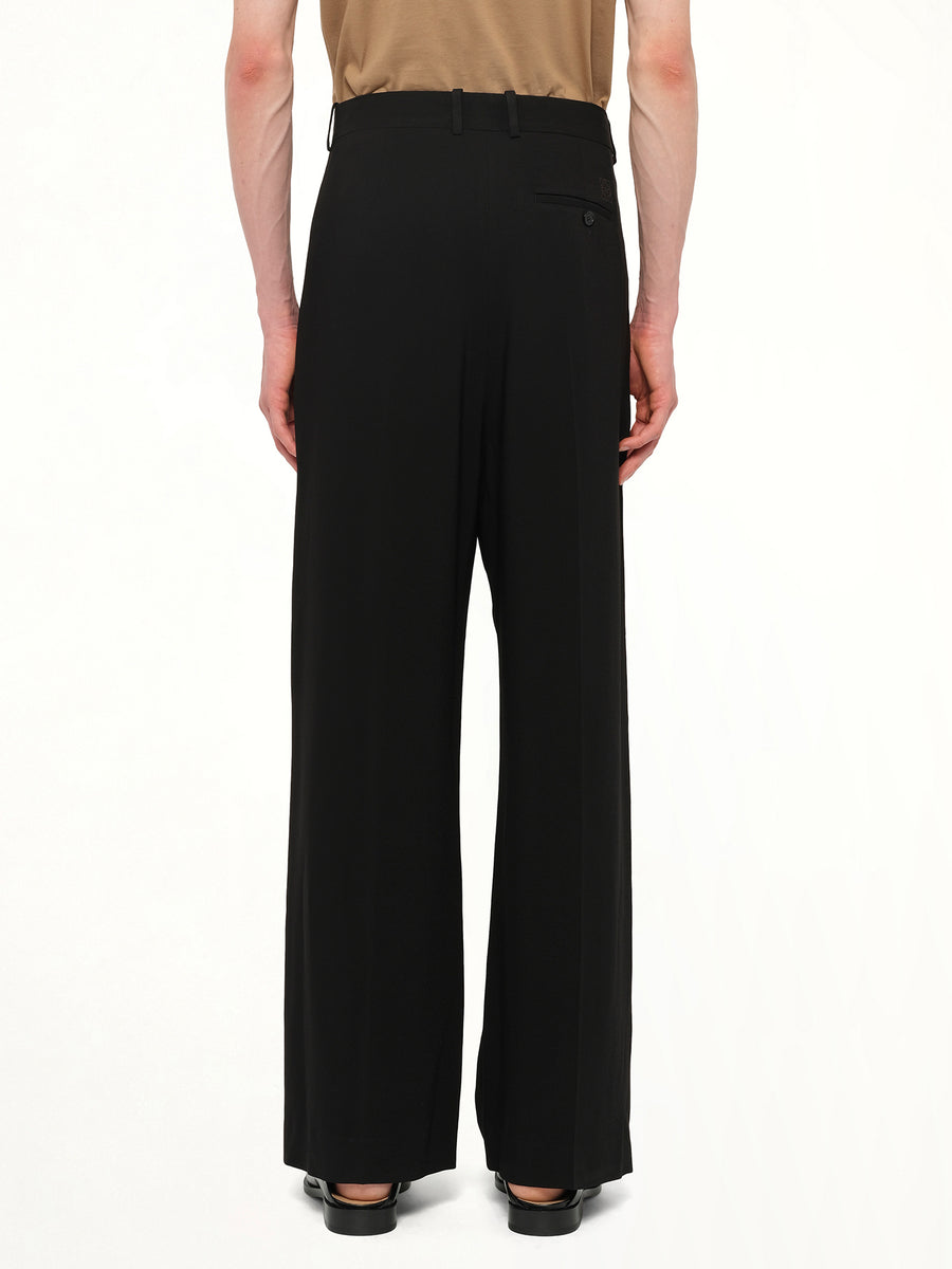 Fluid Trouser in Black