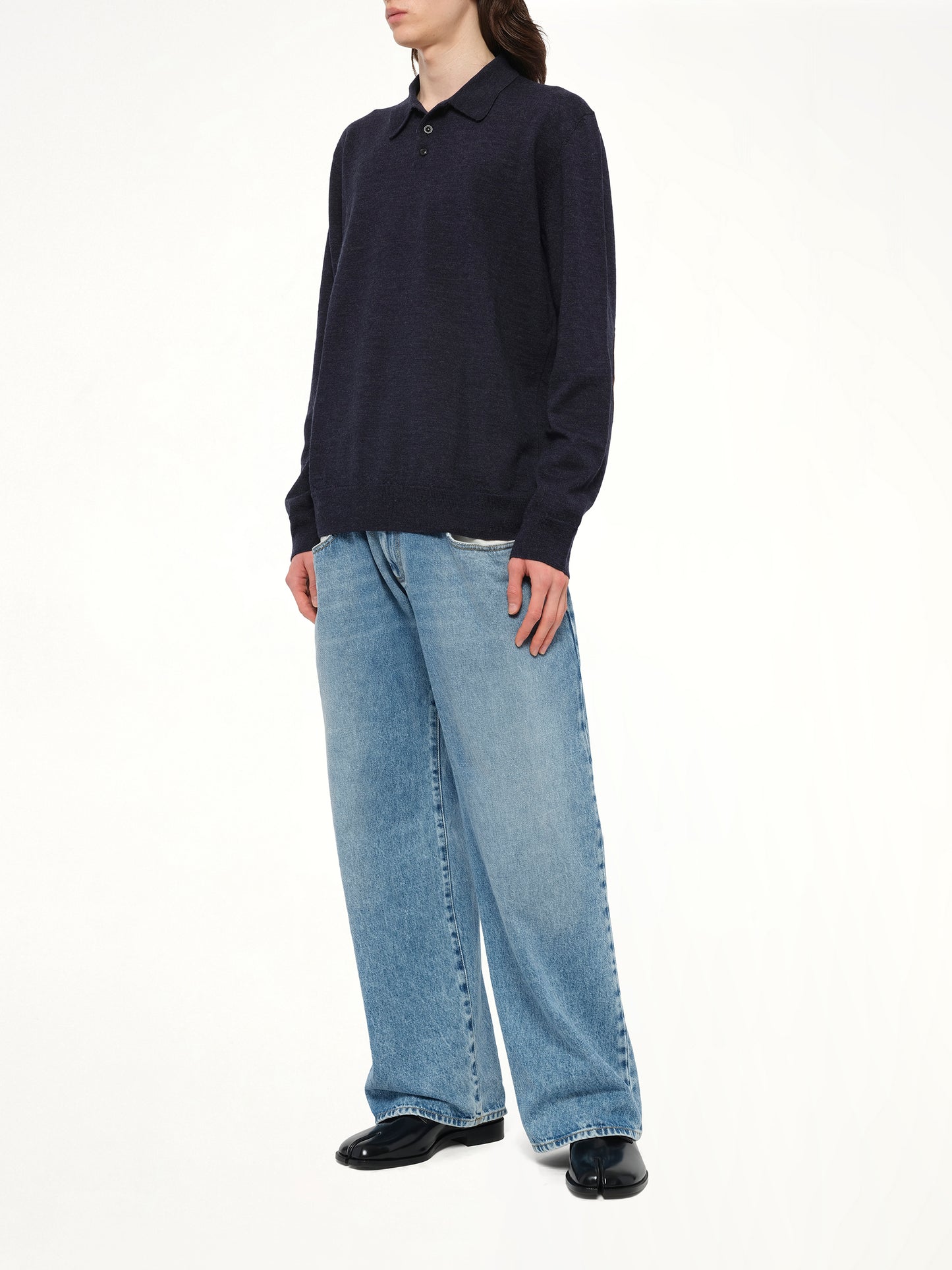 Gauge 14 Polo Shirt in Navy