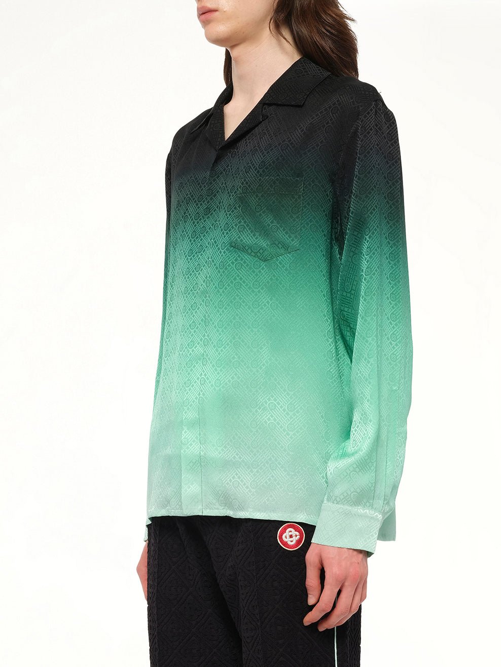 Ping Pong Gradient Shirt in Green