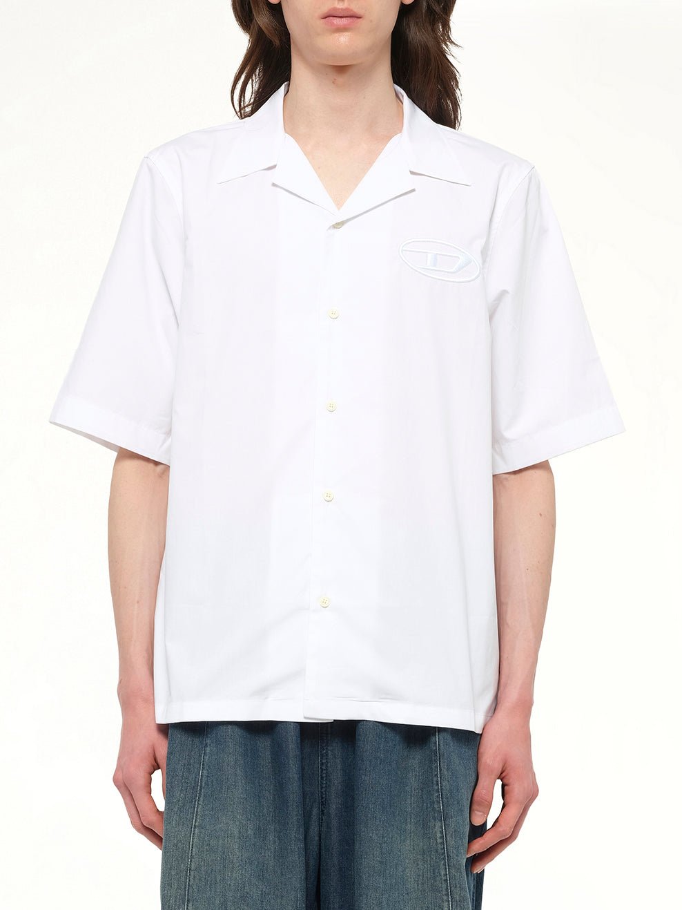 S-MAC-PCAL Short Sleeve Shirt in White