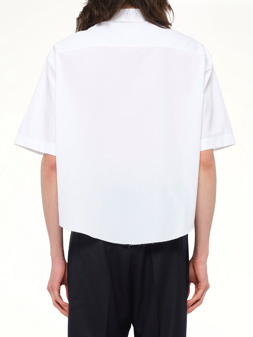 Short-sleeved Shirt in White