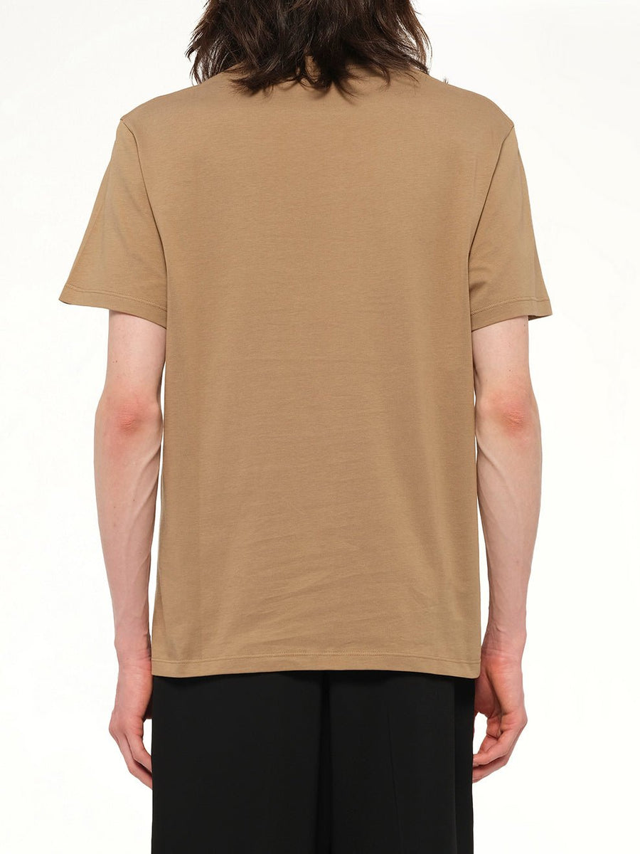 Anagram Logo T-Shirt in Camel