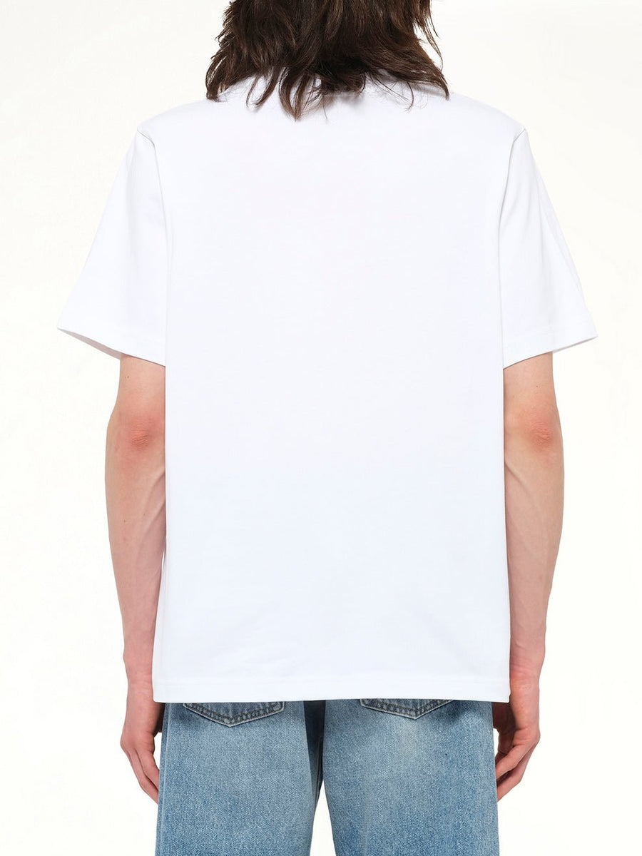 Casa Way Kawaii Printed T-Shirt in White
