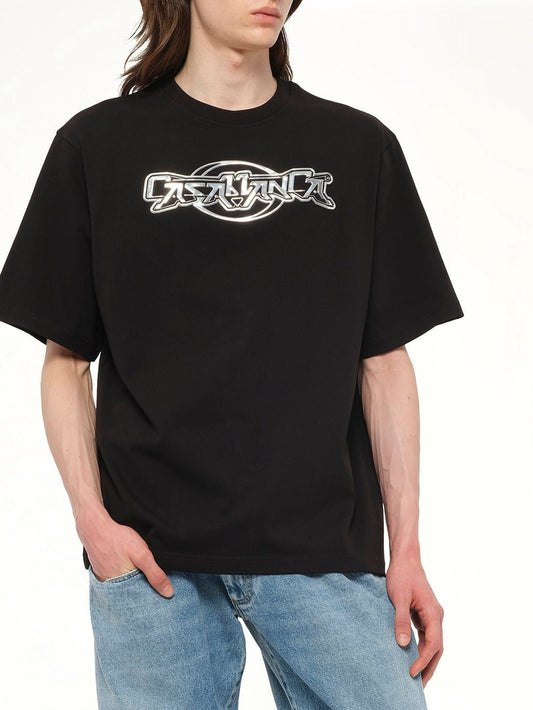 Casablanca 3D T-Shirt in Black