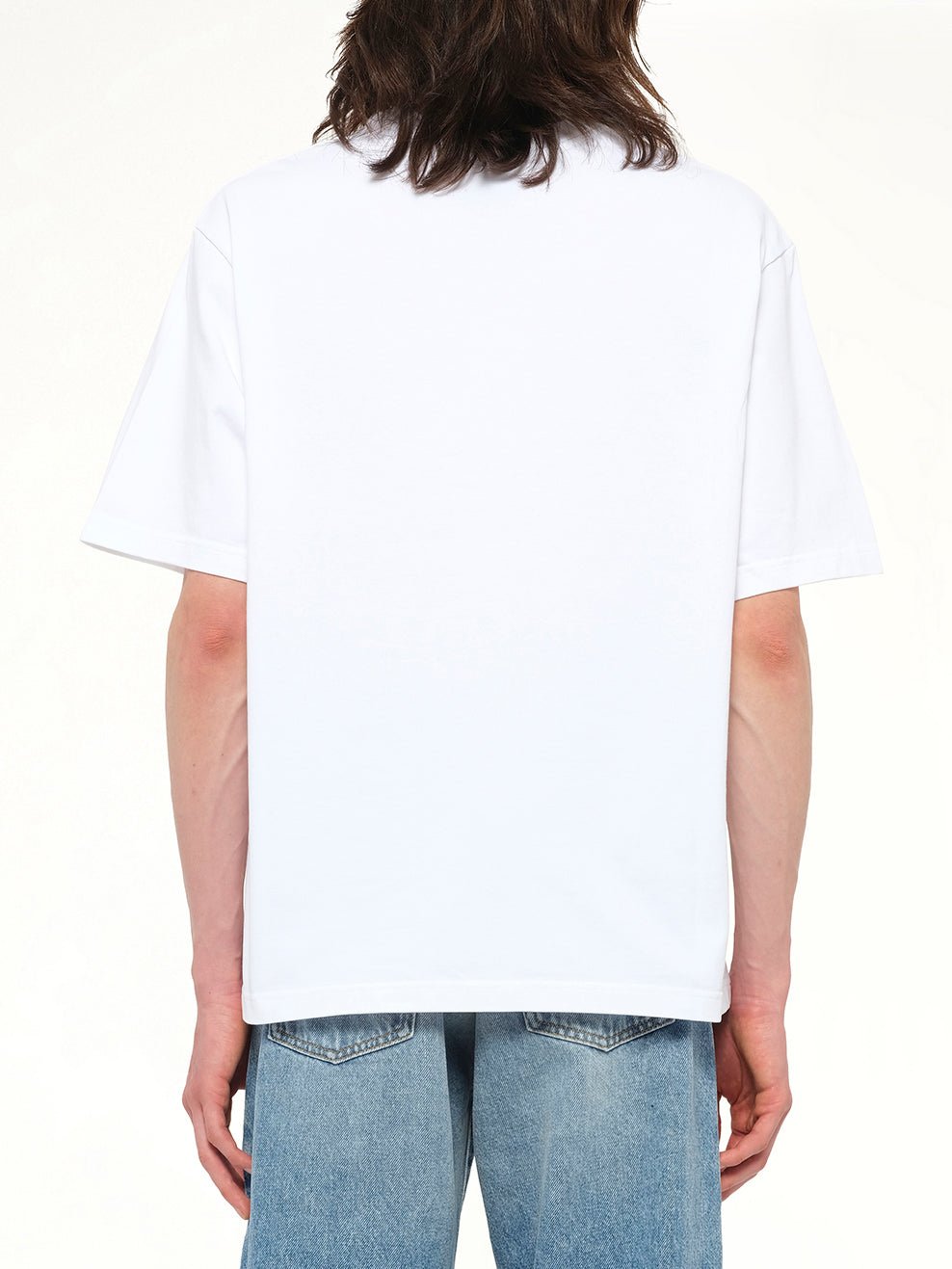 Dragonfly Floral Print T-Shirt in White