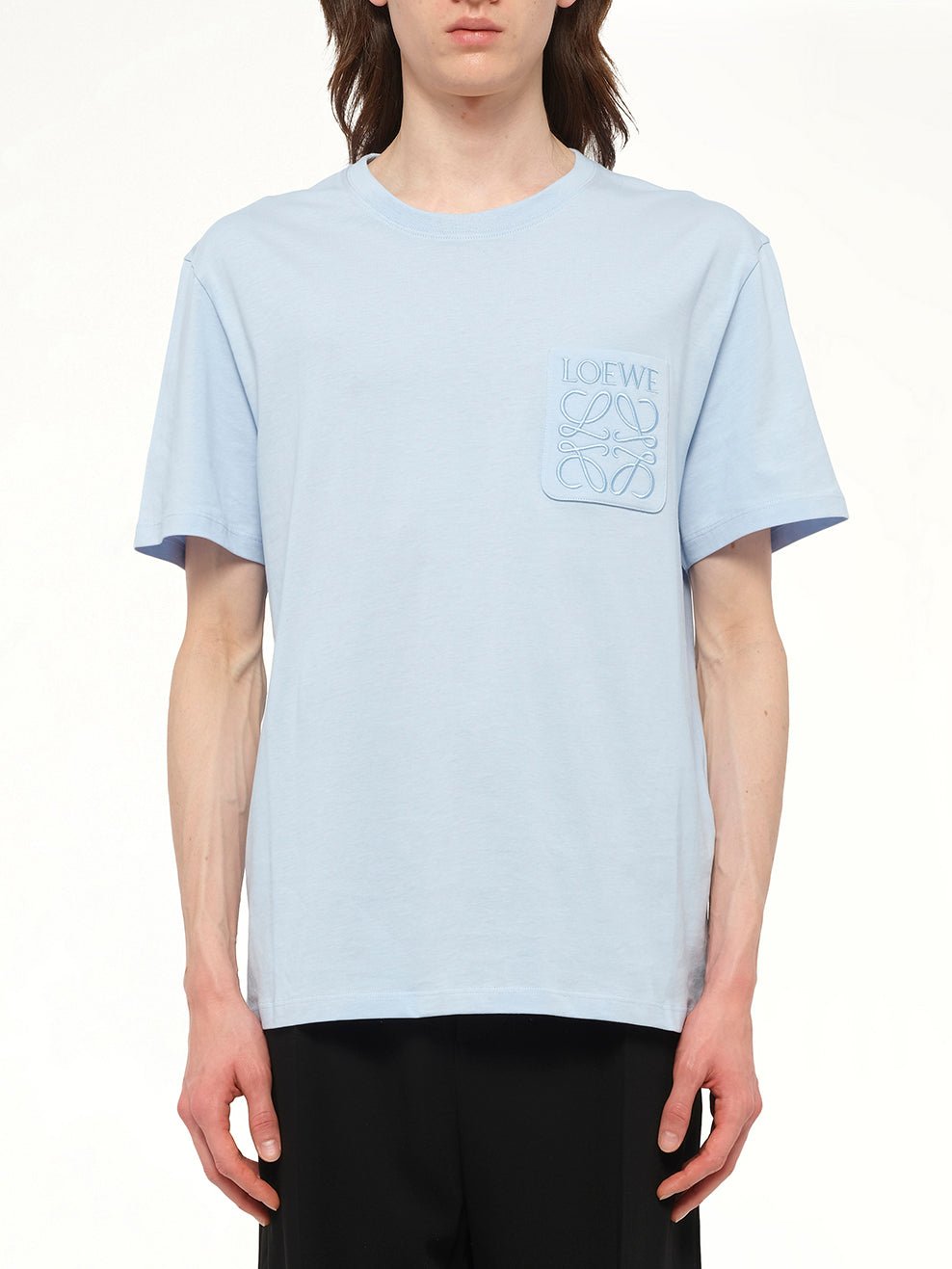 Relaxed Anagram T-Shirt in Sky Blue