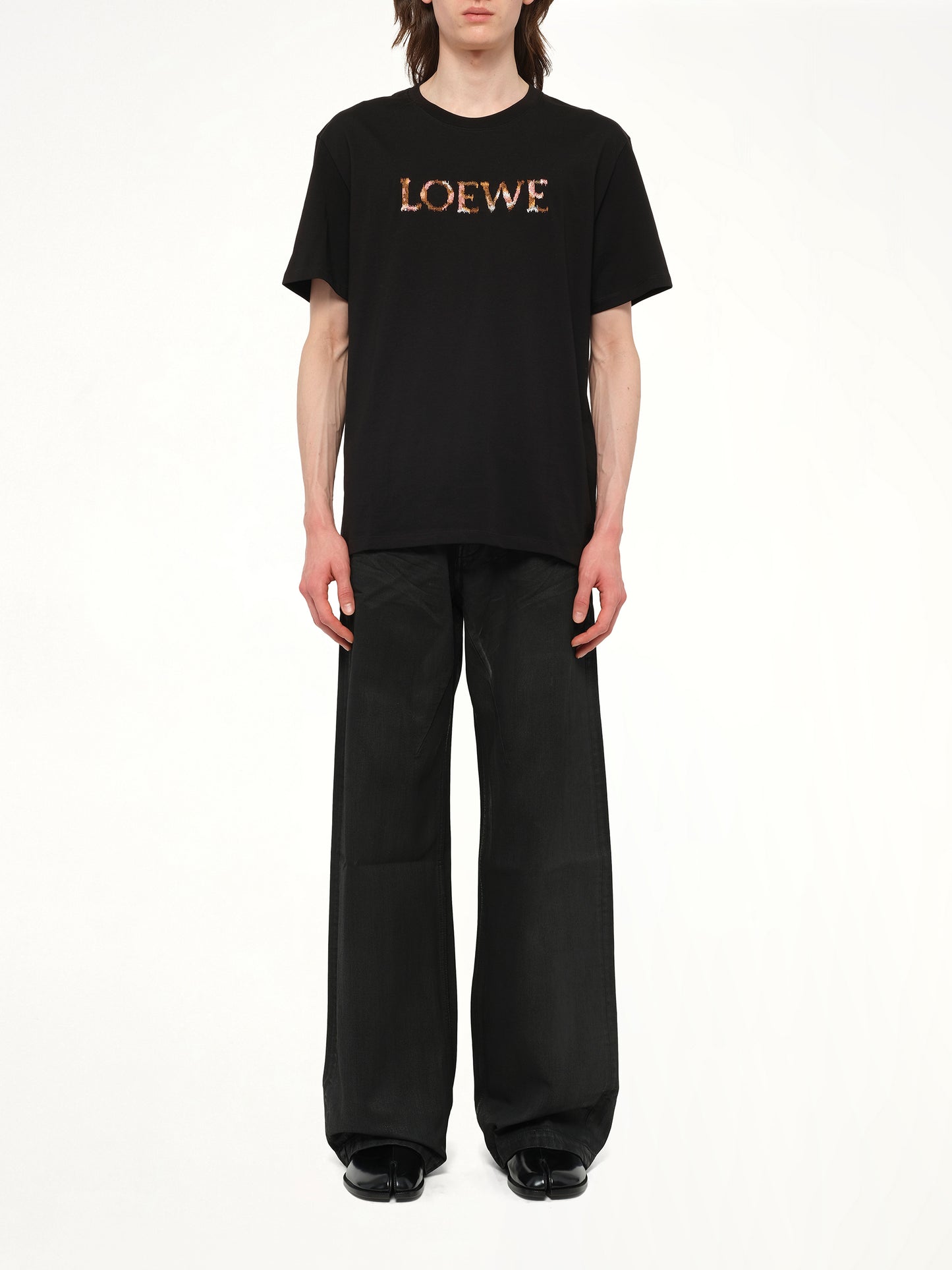 Relaxed Fit T-Shirt in Black