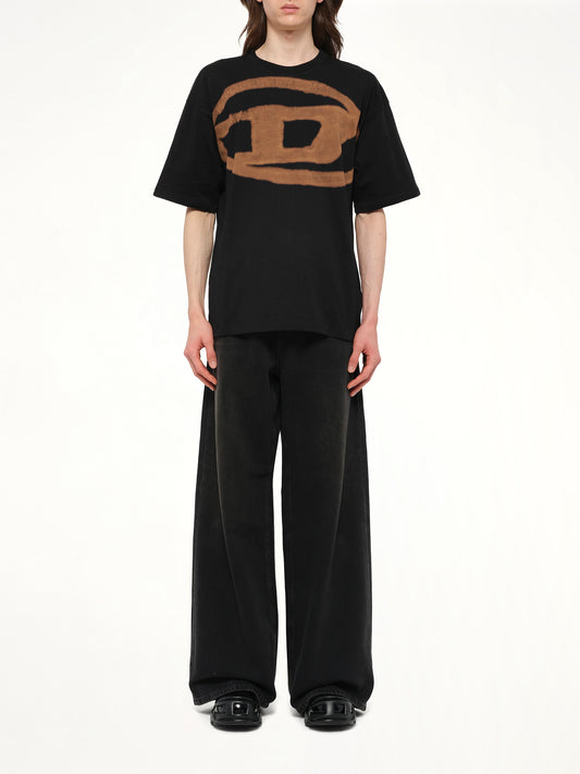 T-BOXT-BLEACH T-Shirt in Black