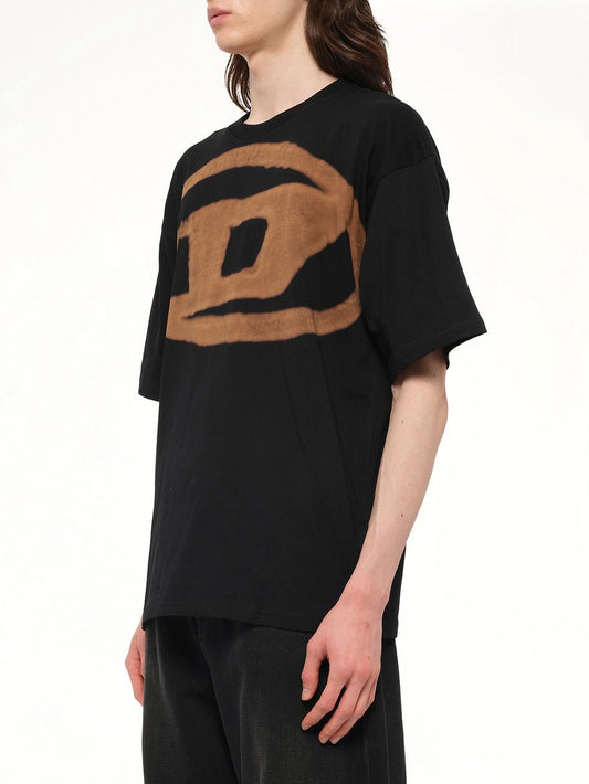 T-BOXT-BLEACH T-Shirt in Black