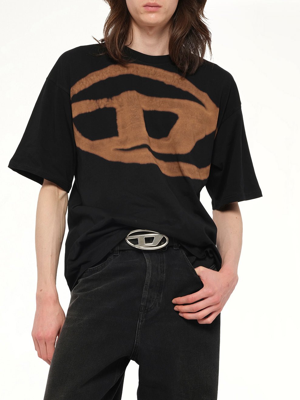 T-BOXT-BLEACH T-Shirt in Black