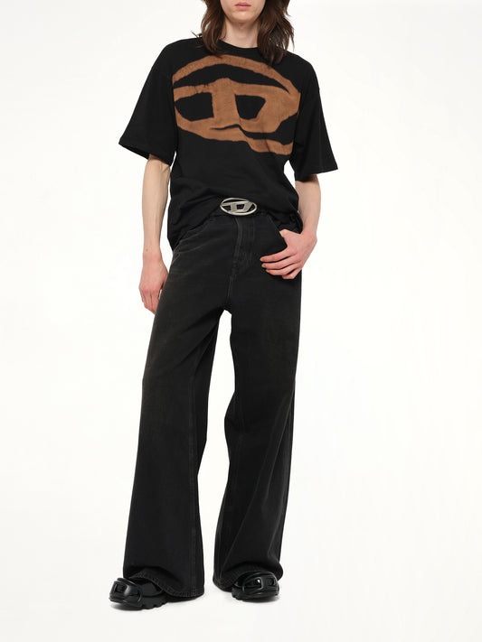 T-BOXT-BLEACH T-Shirt in Black