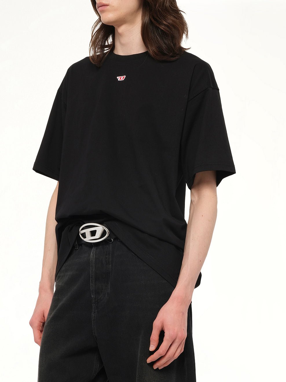ブラックのT-BOXT-D Tシャツ
