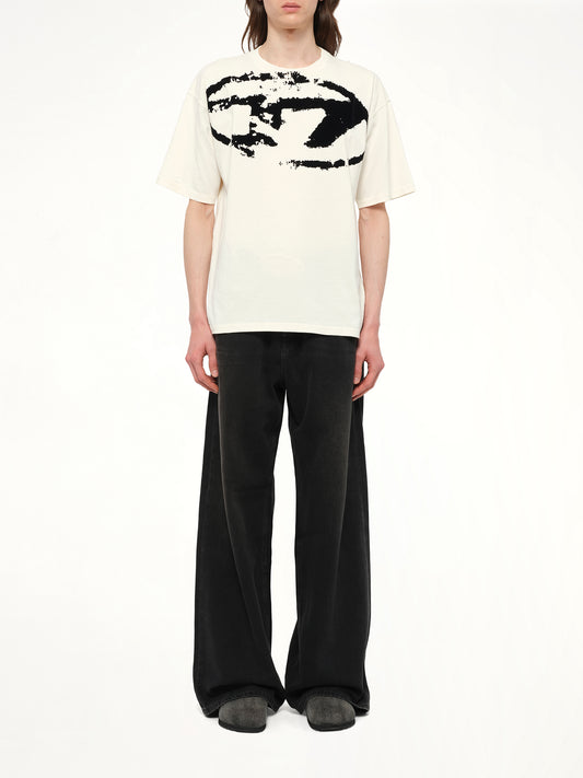 T-BOXT-N14 T-Shirt in White