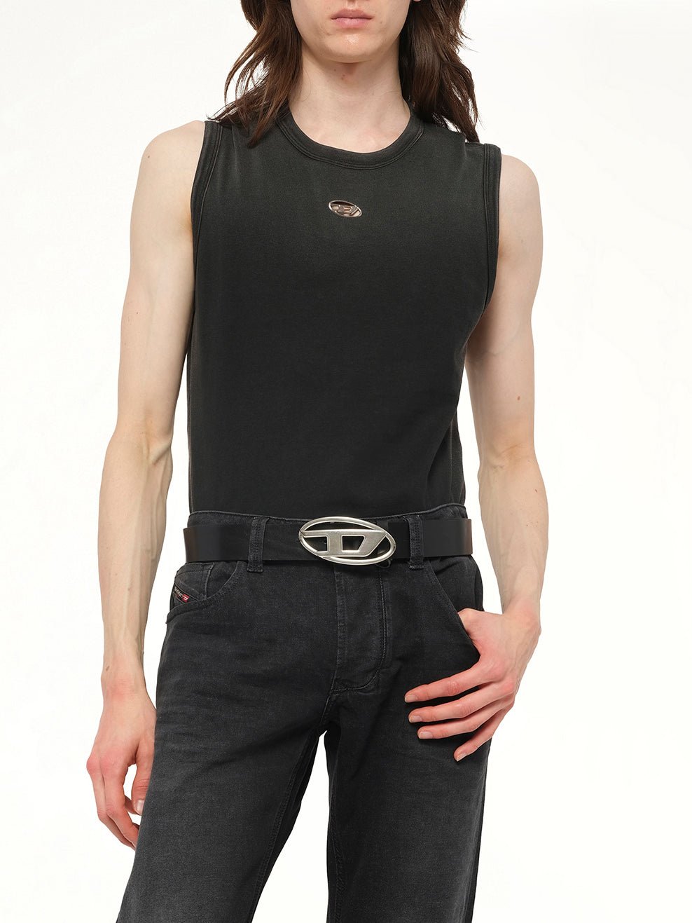 T-BRICO-NEW Tank Top in Black