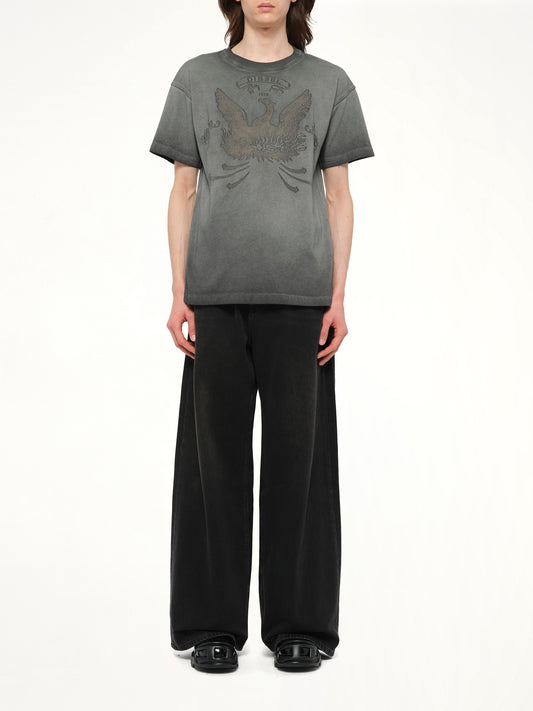 T-NORM-T9 T-Shirt in Washed Grey