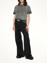 T-NORM-T9 T-Shirt in Washed Grey