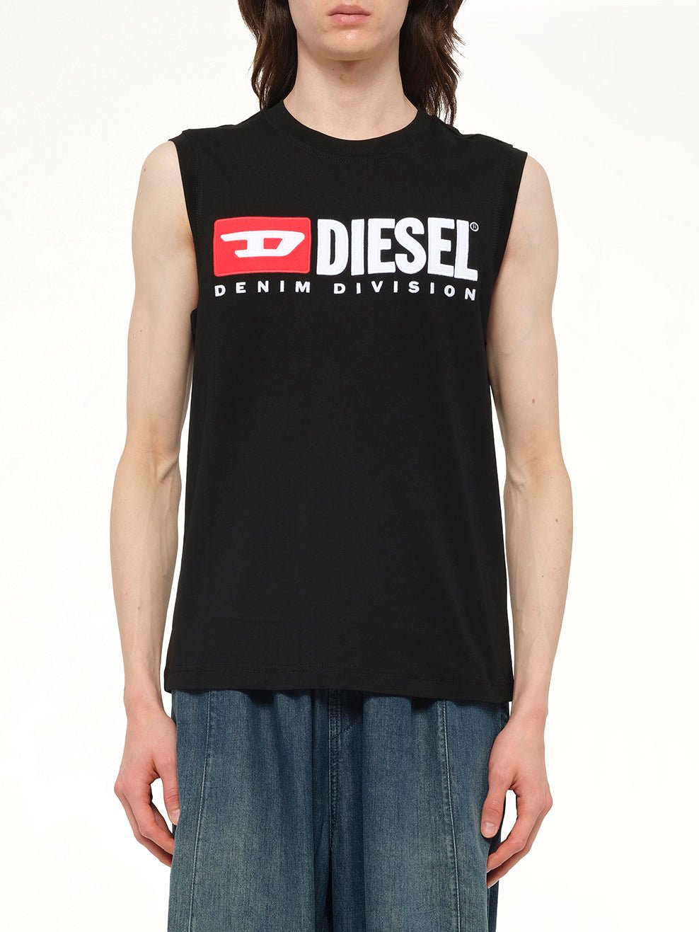 T-ISCO-DIV Tank Top in Black