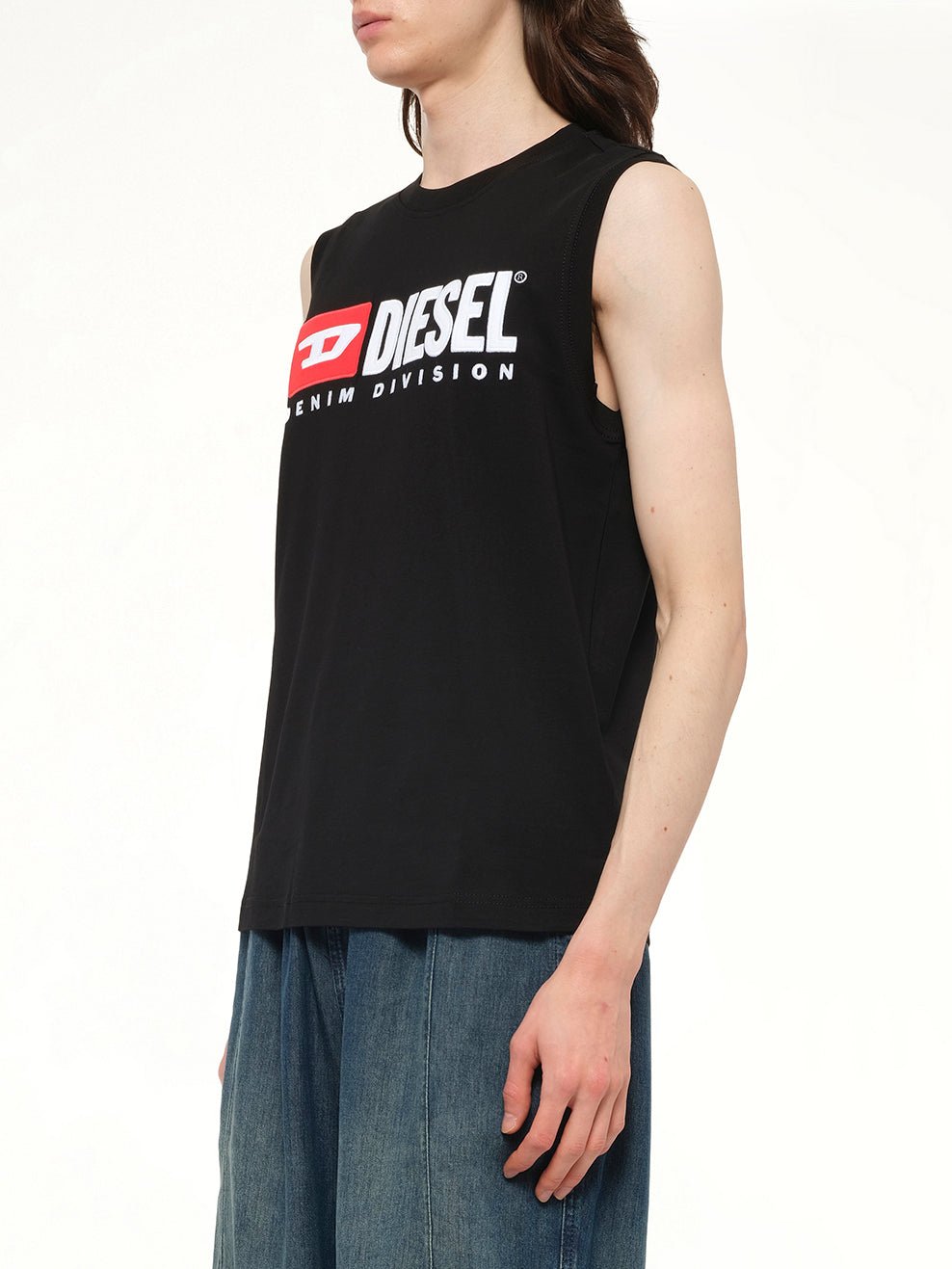 T-ISCO-DIV Tank Top in Black