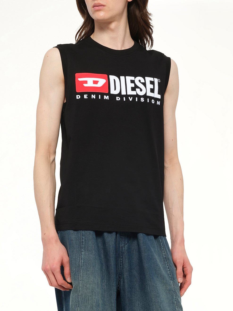T-ISCO-DIV Tank Top in Black