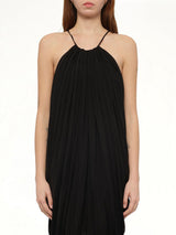Draped Dress in Black