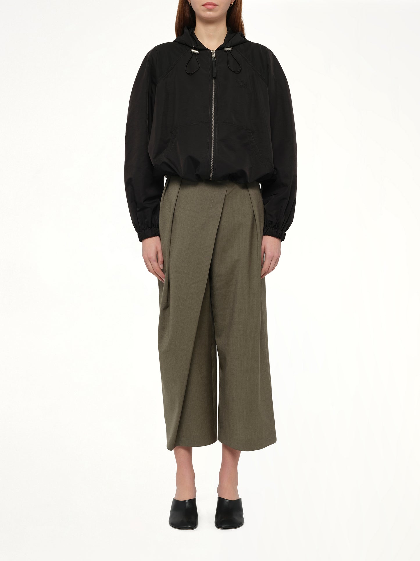 Balloon Jacket in Black