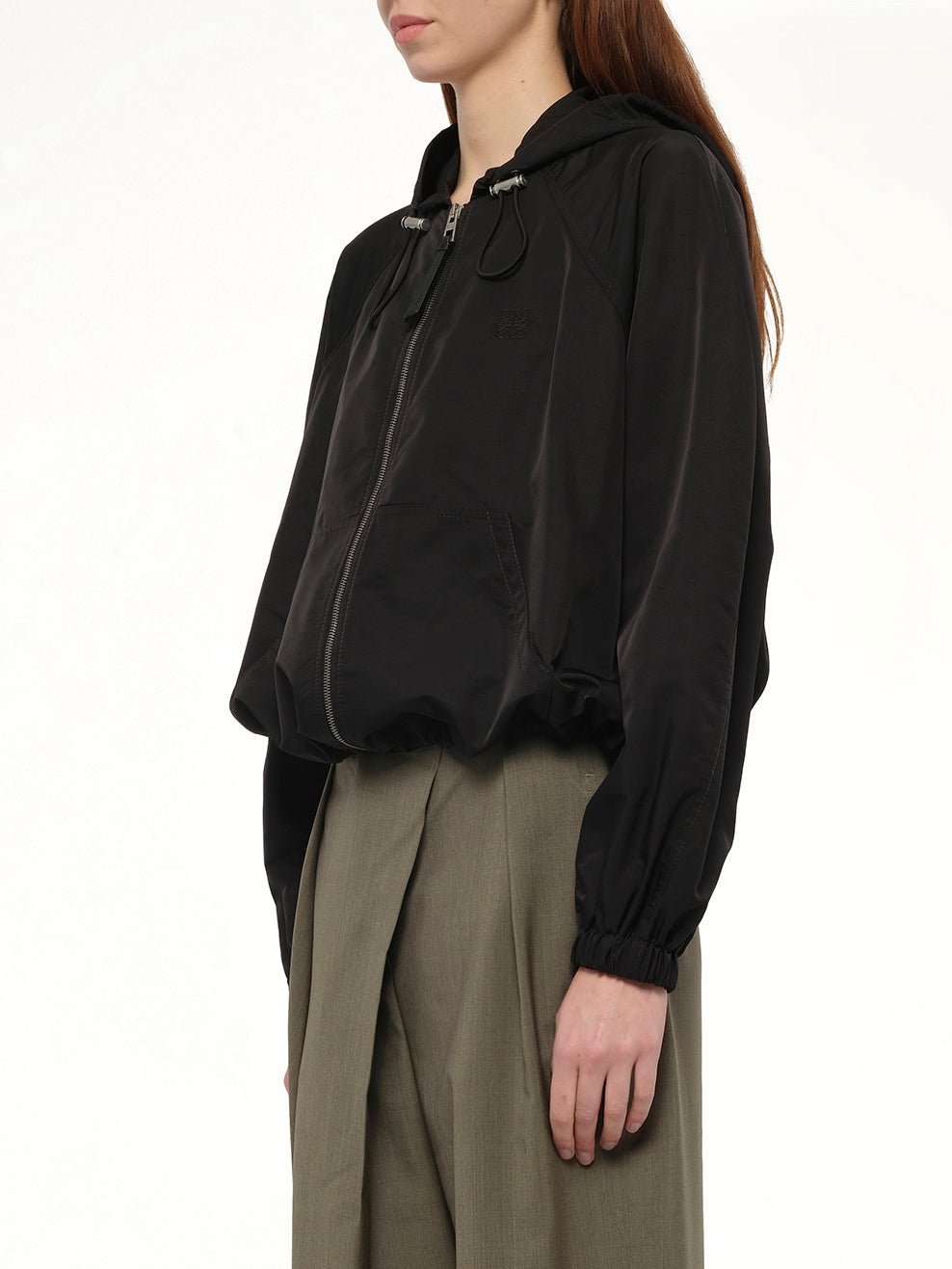 Balloon Jacket in Black