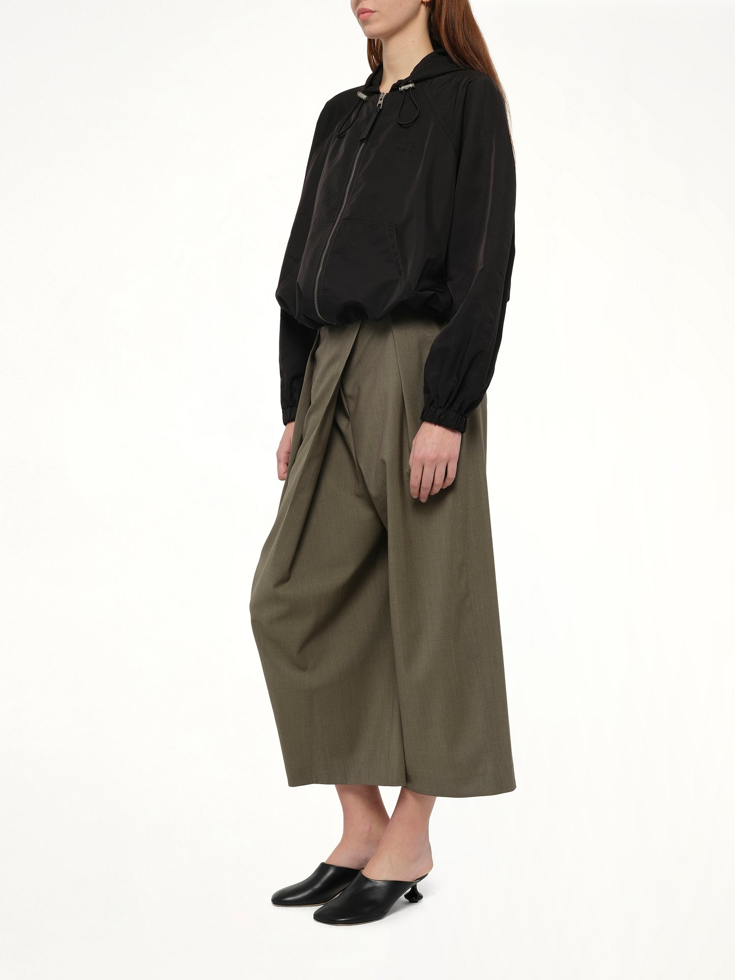 Balloon Jacket in Black