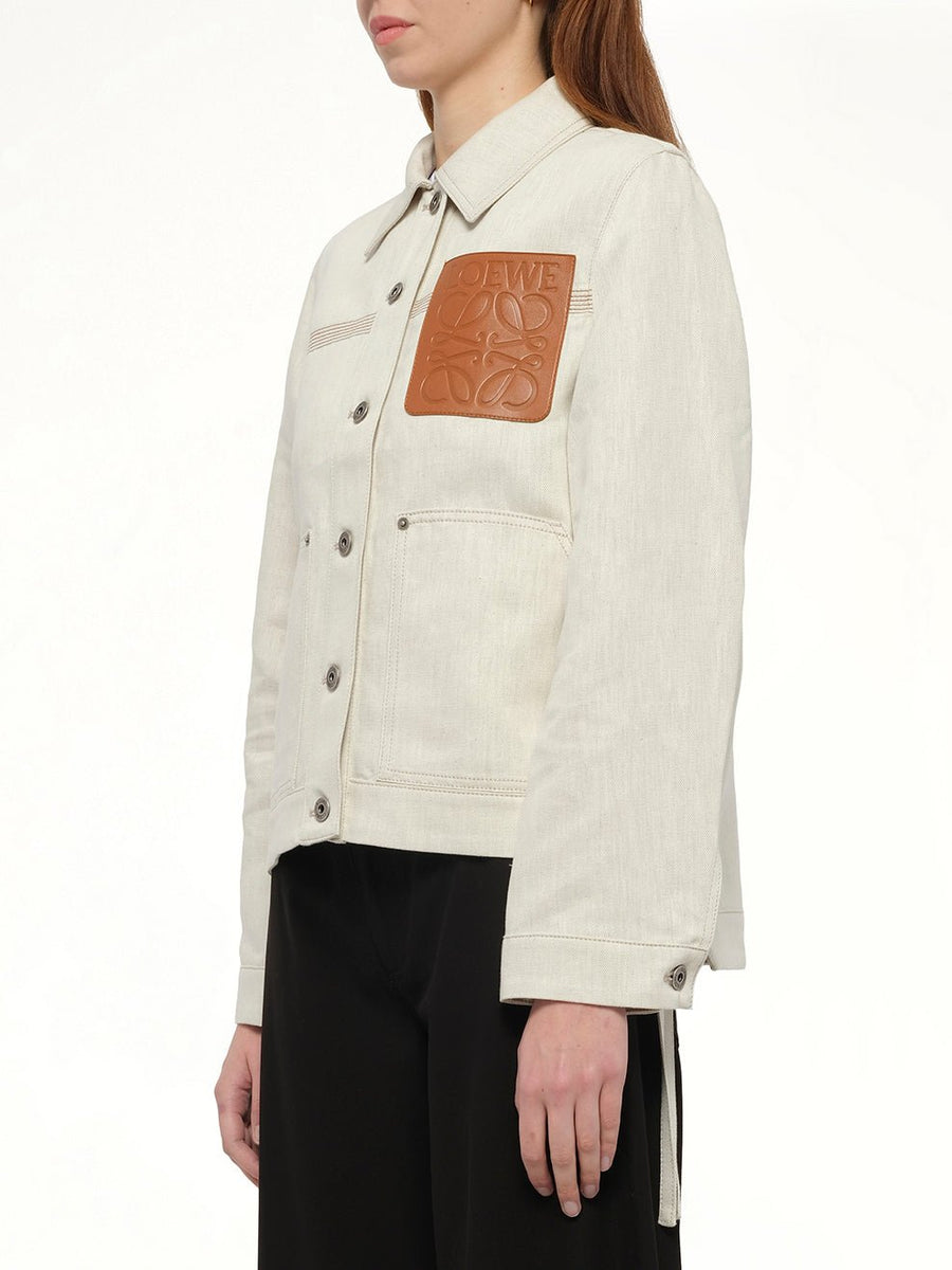 Workwear Jacket in Ecru