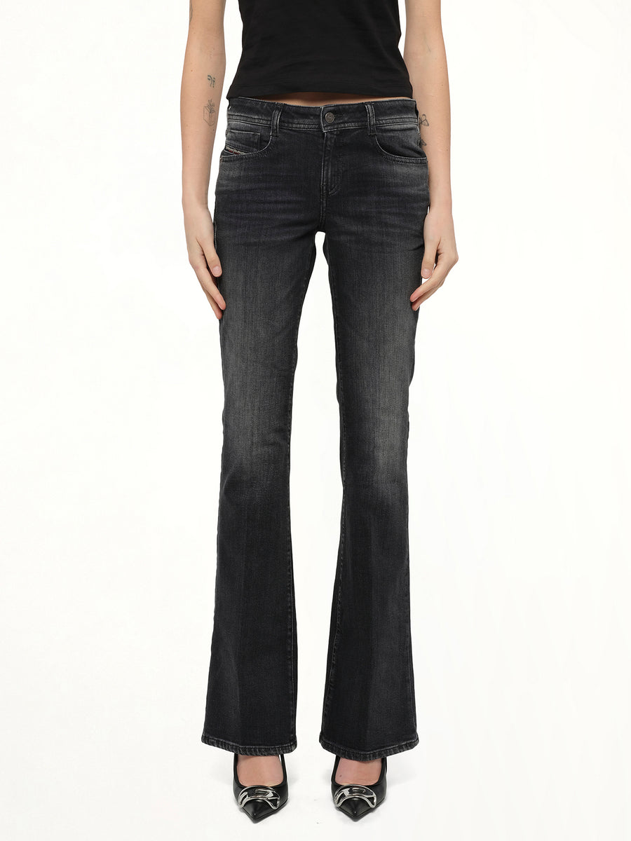 1969 D-EBBEY Bootcut Jeans in Black/Dark Grey
