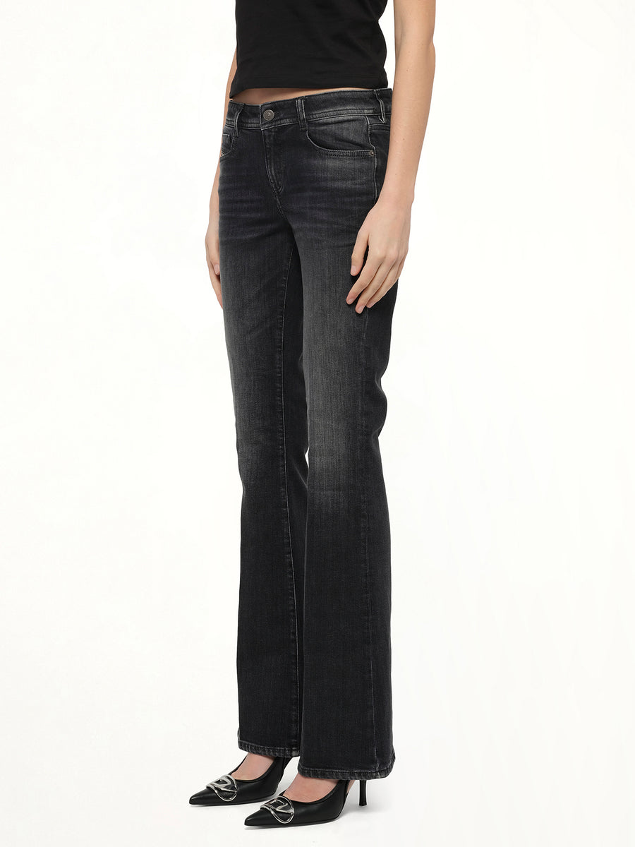 1969 D-EBBEY Bootcut Jeans in Black/Dark Grey