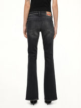 1969 D-EBBEY Bootcut Jeans in Black/Dark Grey
