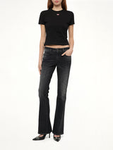 1969 D-EBBEY Bootcut Jeans in Black/Dark Grey