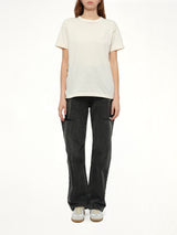 Slash Loose Fit Denim Jeans in Black