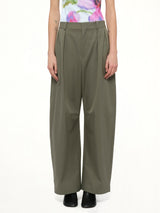 Barrel Trouser AF in Khaki Green