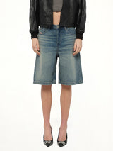 DE-SIRE-SHORT Denim Shorts in Light Blue