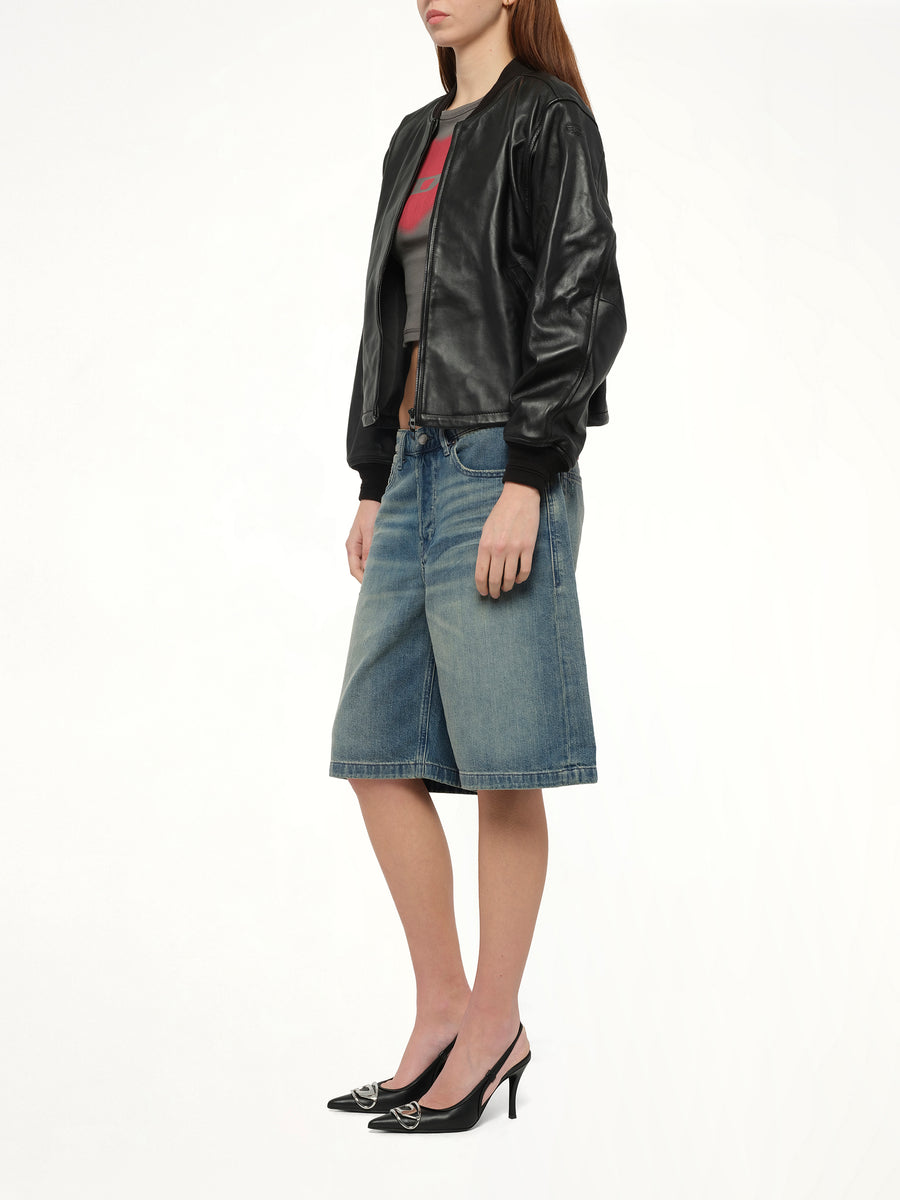DE-SIRE-SHORT Denim Shorts in Light Blue