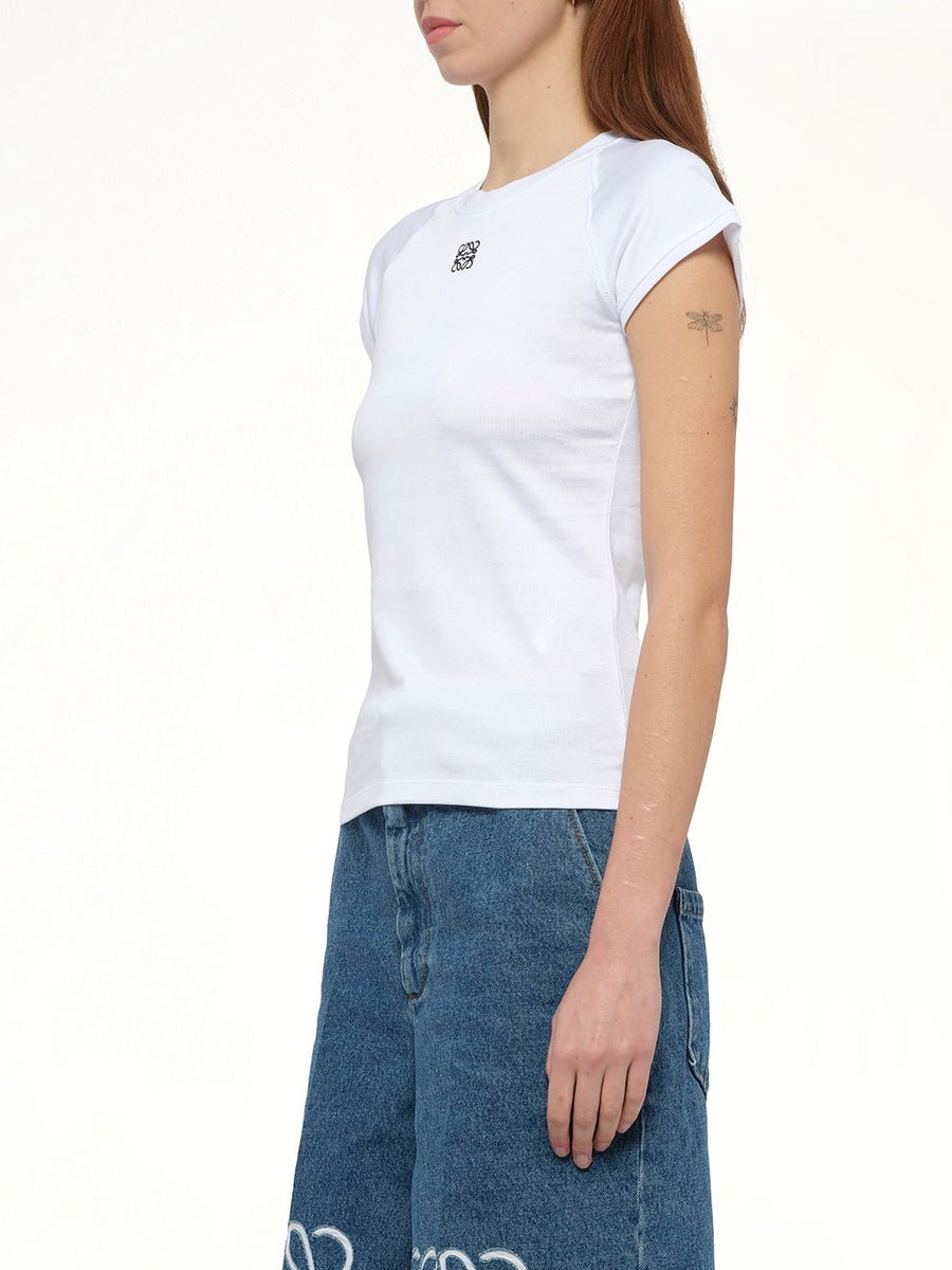 Small Fit Anagram T-Shirt in White