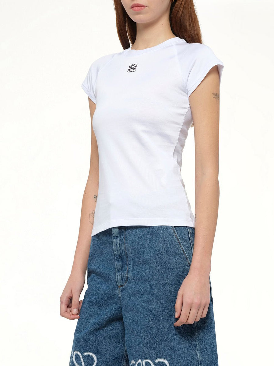 Small Fit Anagram T-Shirt in White