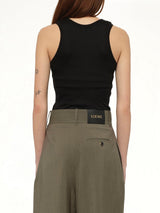 Anagram Tank Top in Black