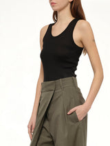 Anagram Tank Top in Black