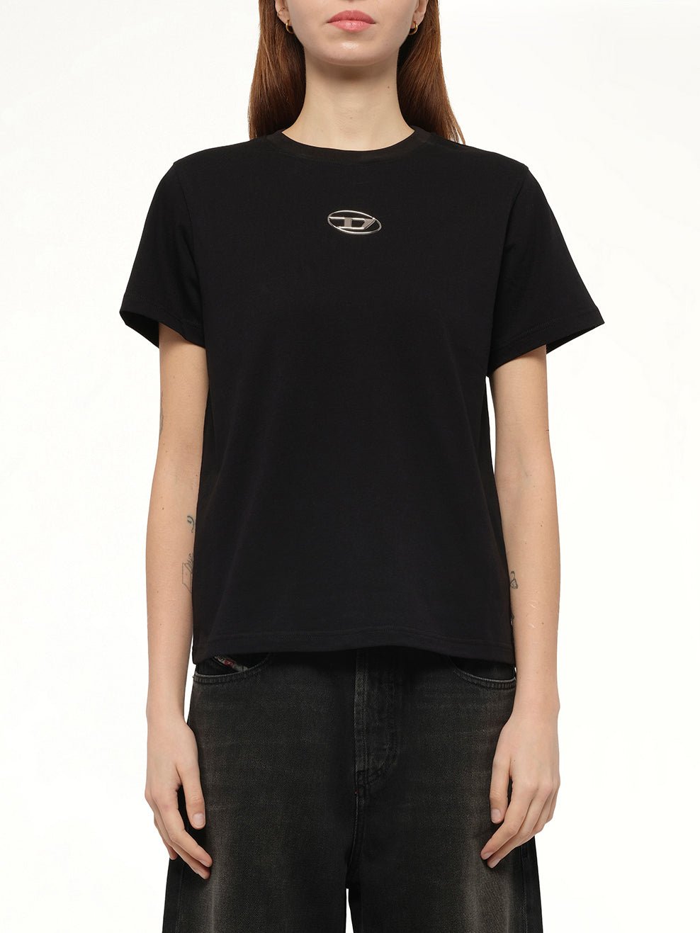 ブラックのT-Regs-OD Tシャツ
