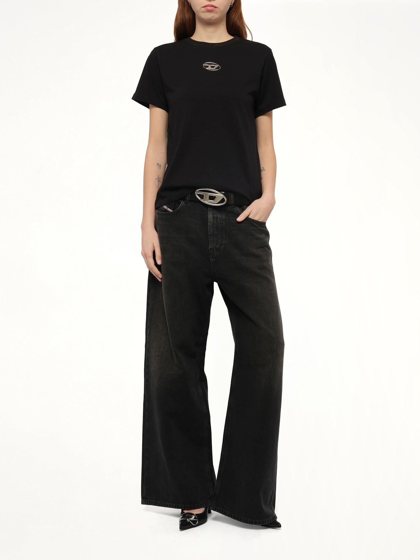 T-Regs-OD T-Shirt In Black