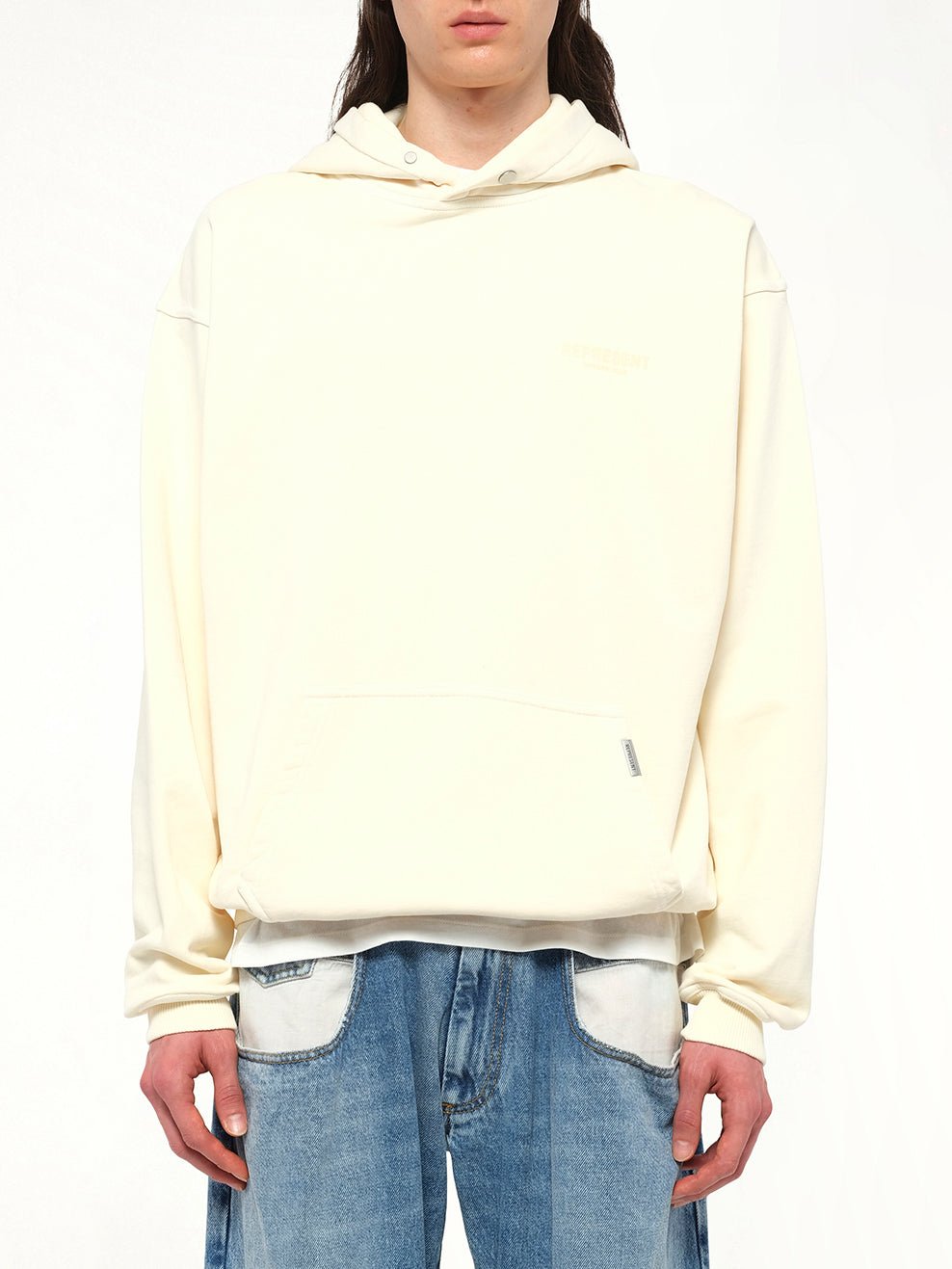 Represent Owners Club Hoodie in Buttercream