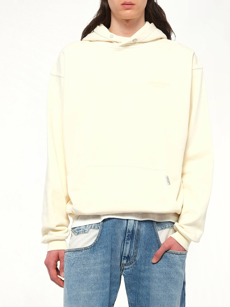 Represent Owners Club Hoodie in Buttercream