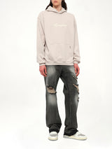 Script Logo Hoodie in Concrete