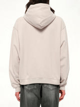 Script Logo Zip Hoodie in Concrete