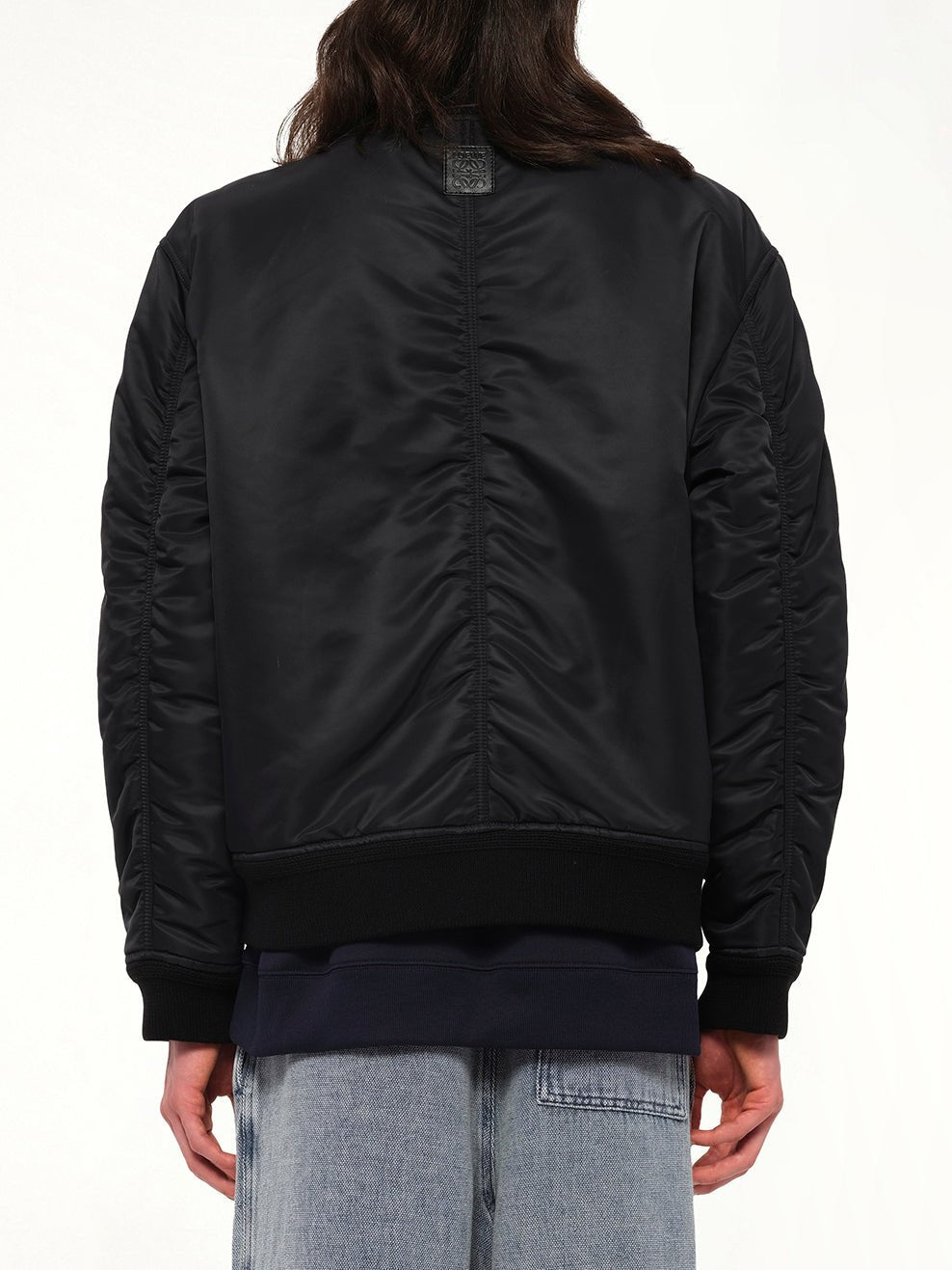 Metal Clip Jacket in Black