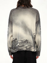 Iron Maiden Trooper Knit Sweater in Sunfade Grey