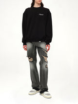 Represent Owners Club Script Sweater in Black
