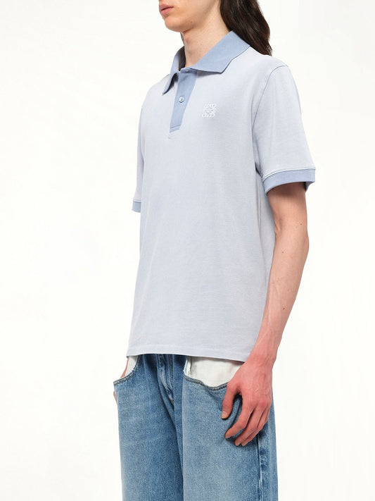 Polo in Light Blue